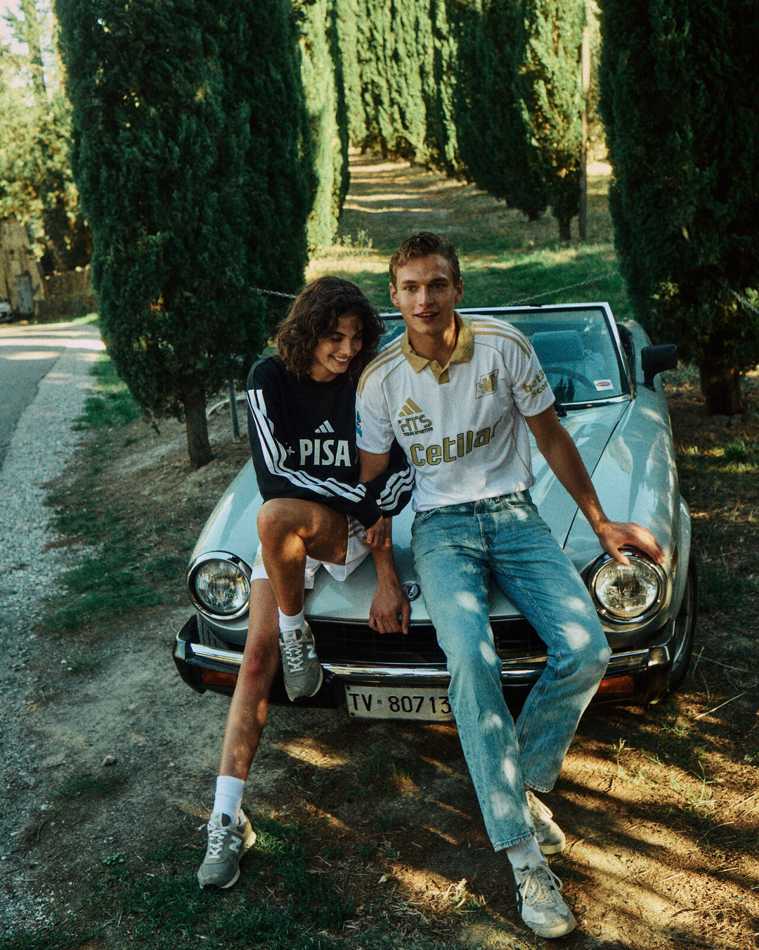 Felpa Girocollo Nera Pisa 25/26