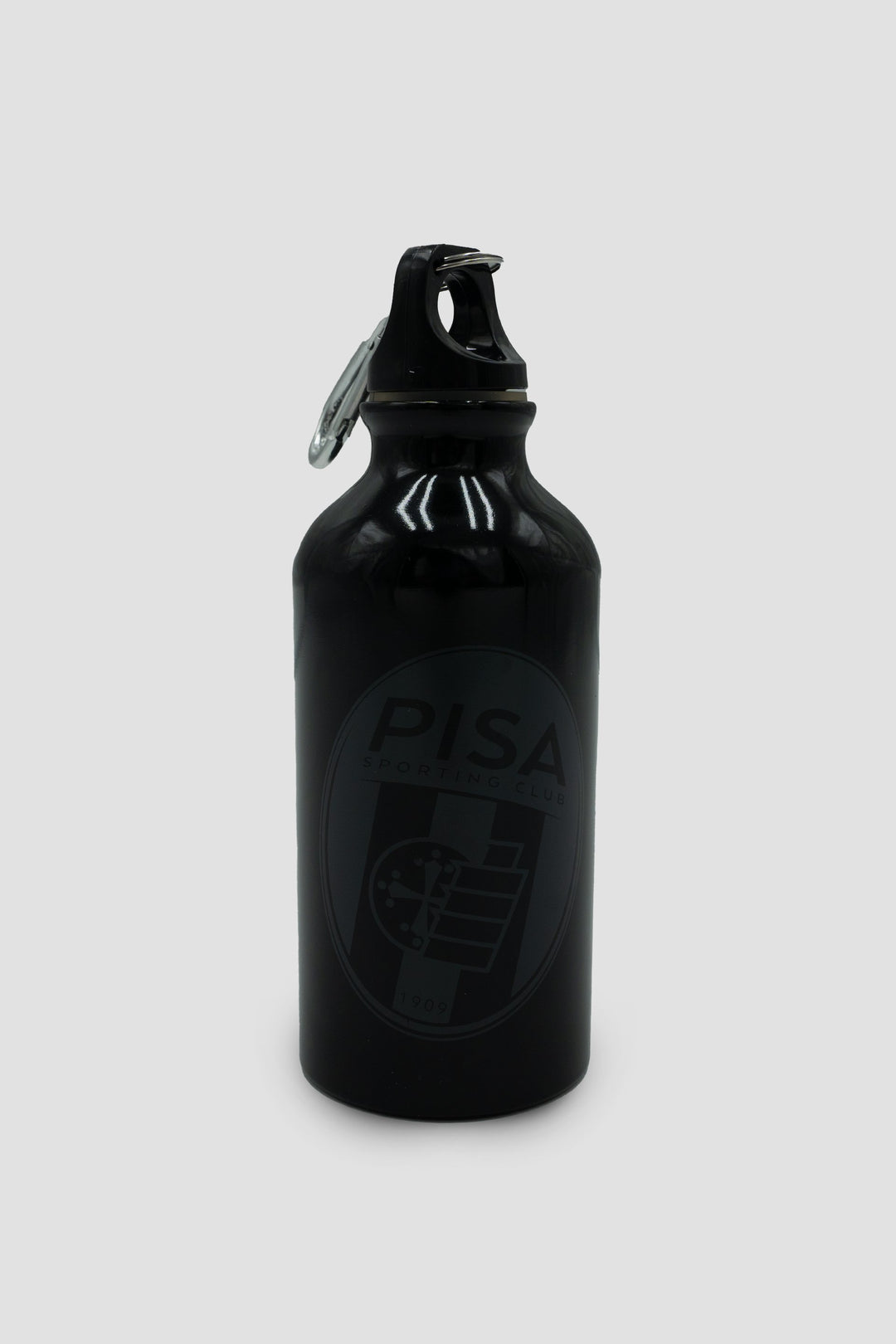 Water Bottle 400 Black Silver