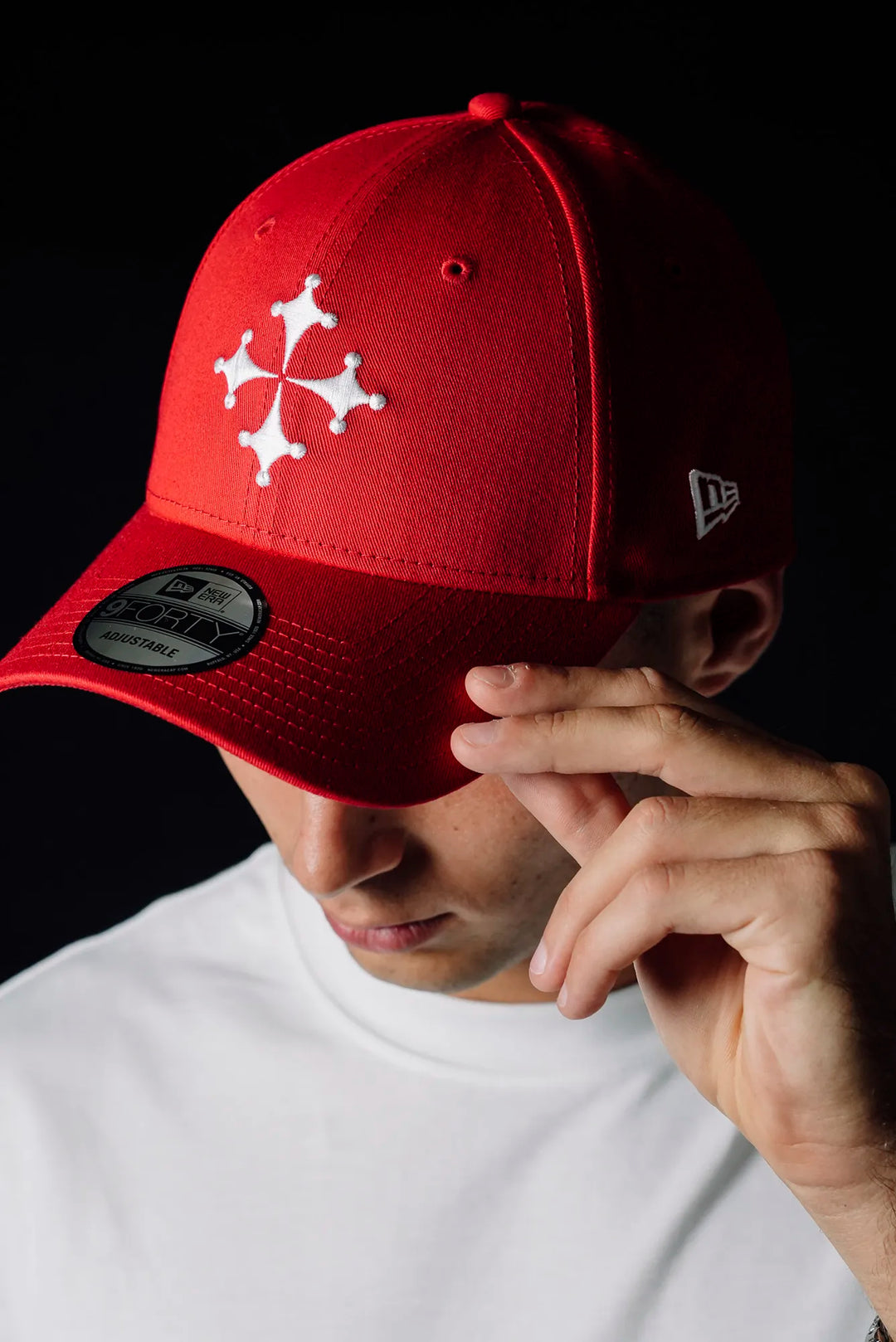 Cappellino New Era 9FORTY Pisa SC Rosso