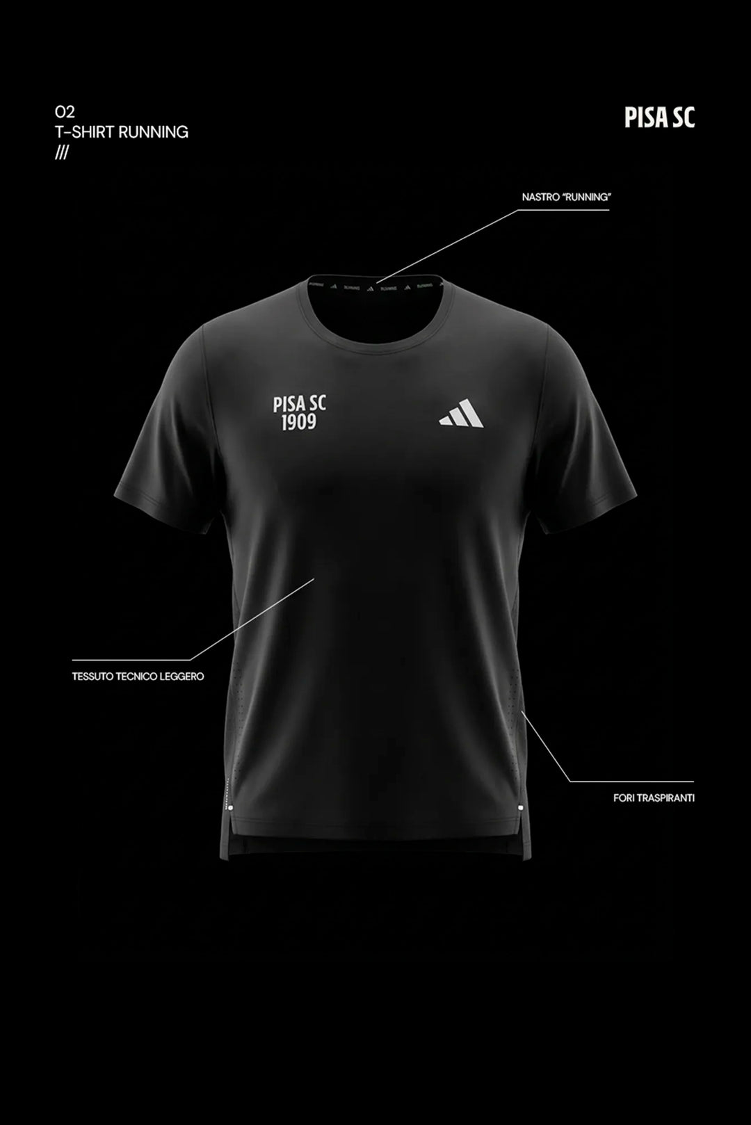 Pisa SC Maglia Running