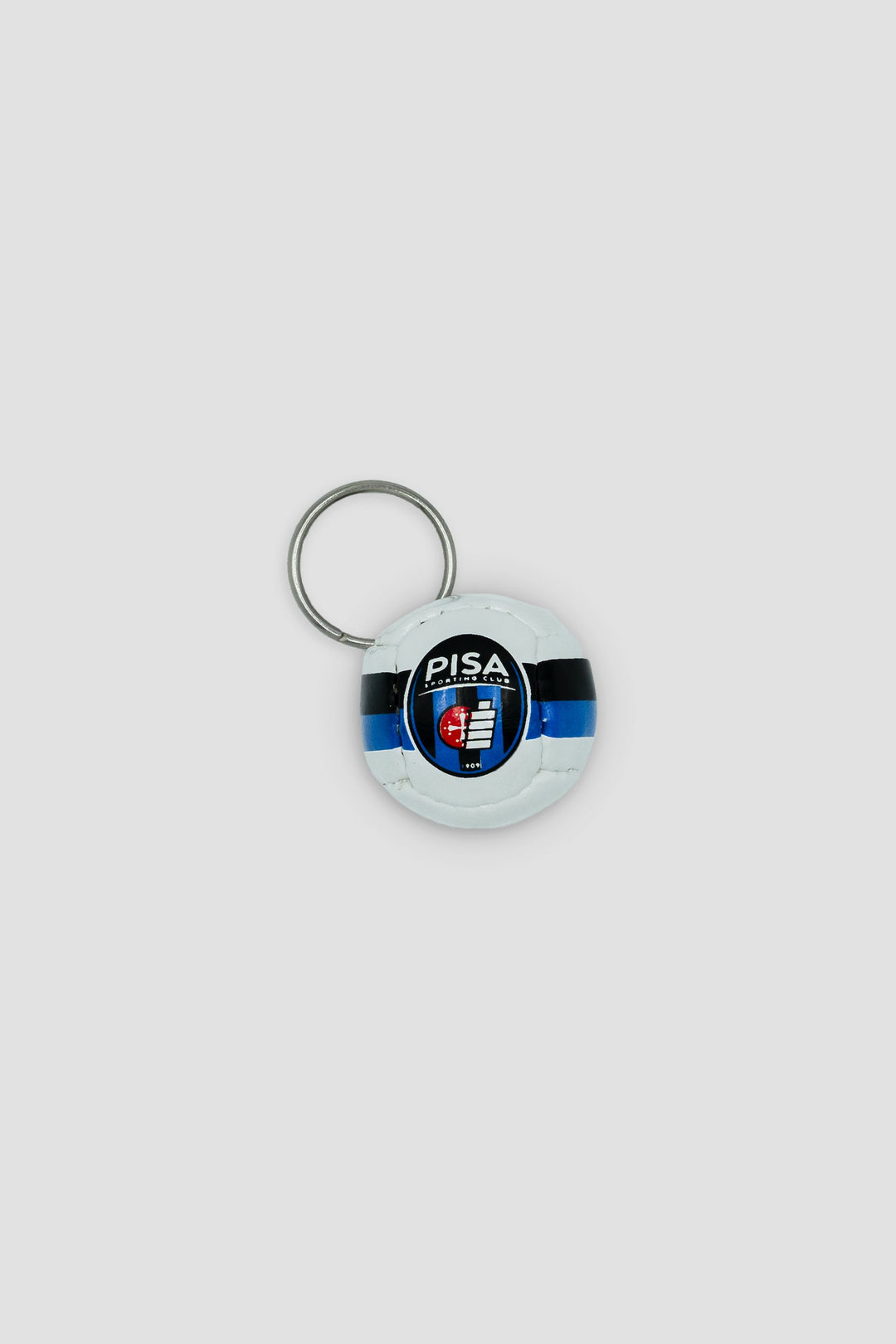 White Ball Keychain