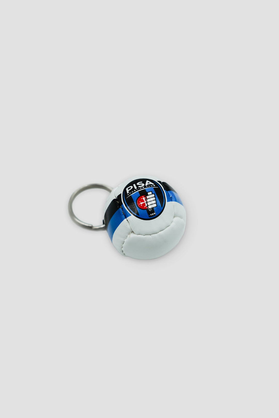 White Ball Keychain