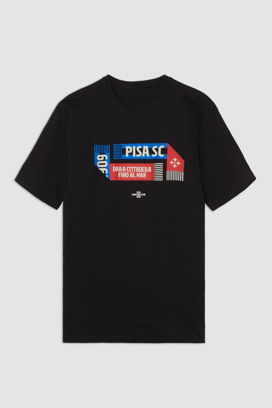 T-SHIRT NERA PISA SC