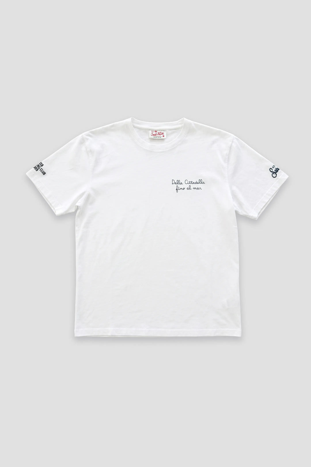 T-shirt  "Dalla Cittadella" MC2 Saint Barth x Pisa SC bianca