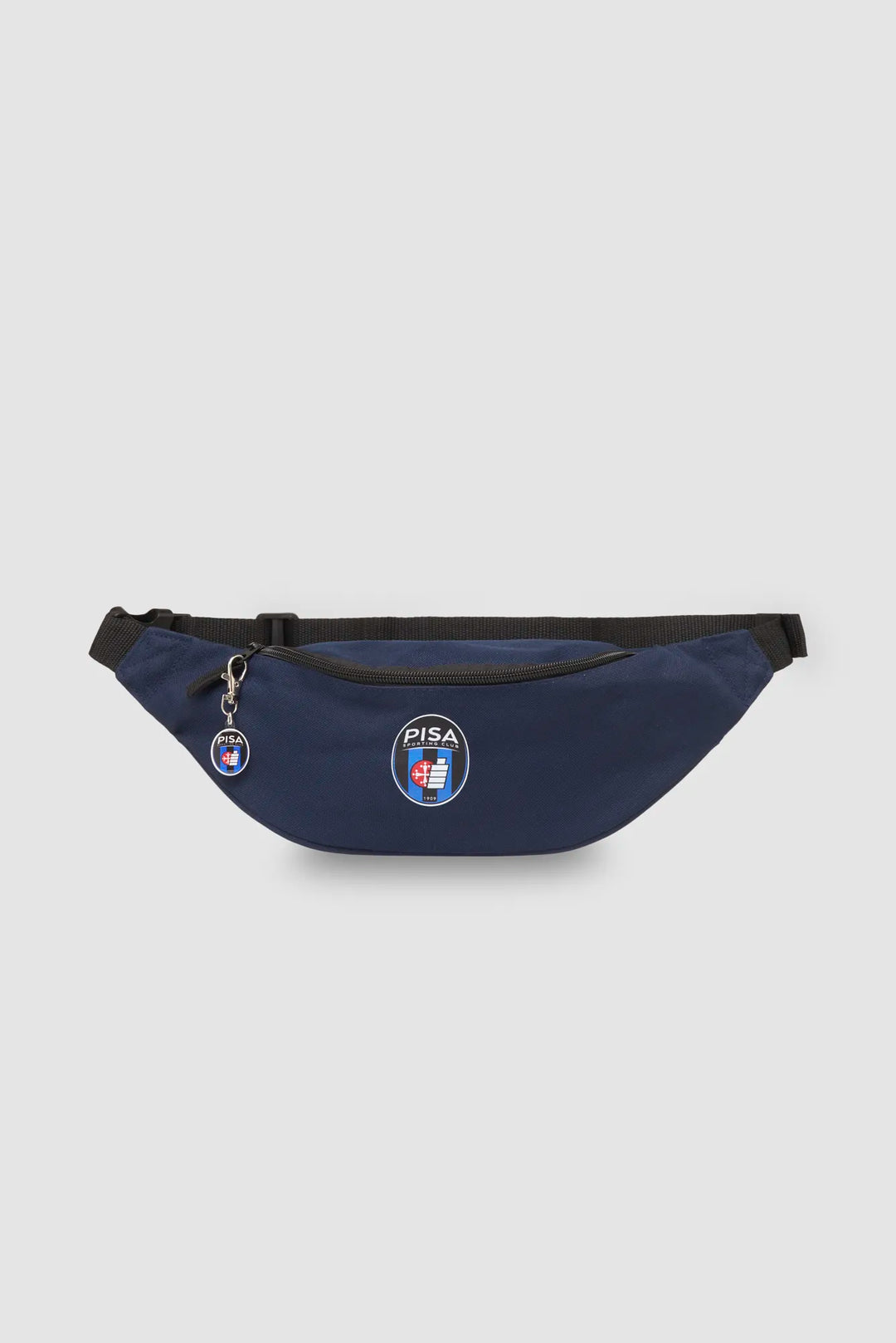 Marsupio con tirazip, sagomato blu