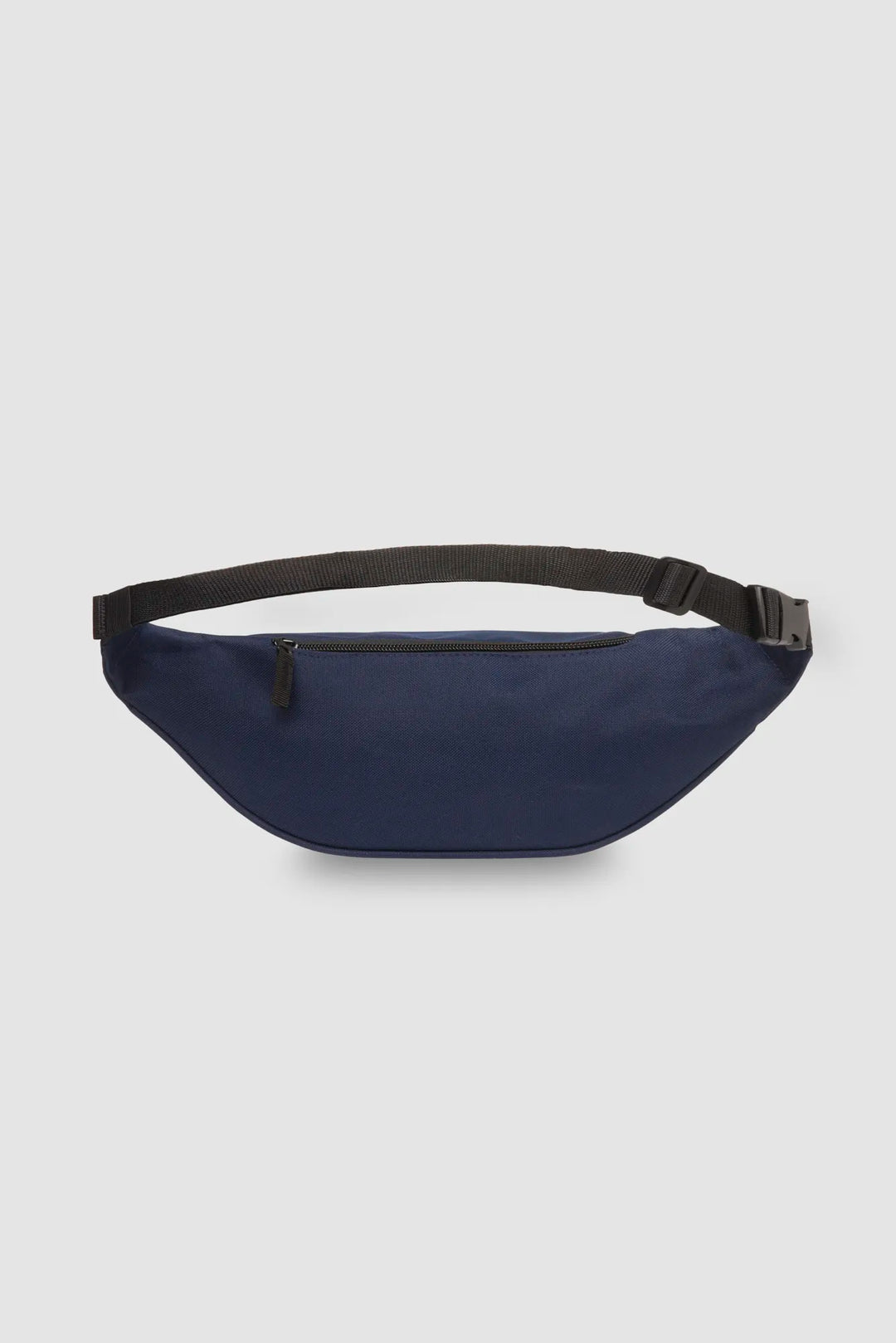 Marsupio con tirazip, sagomato blu