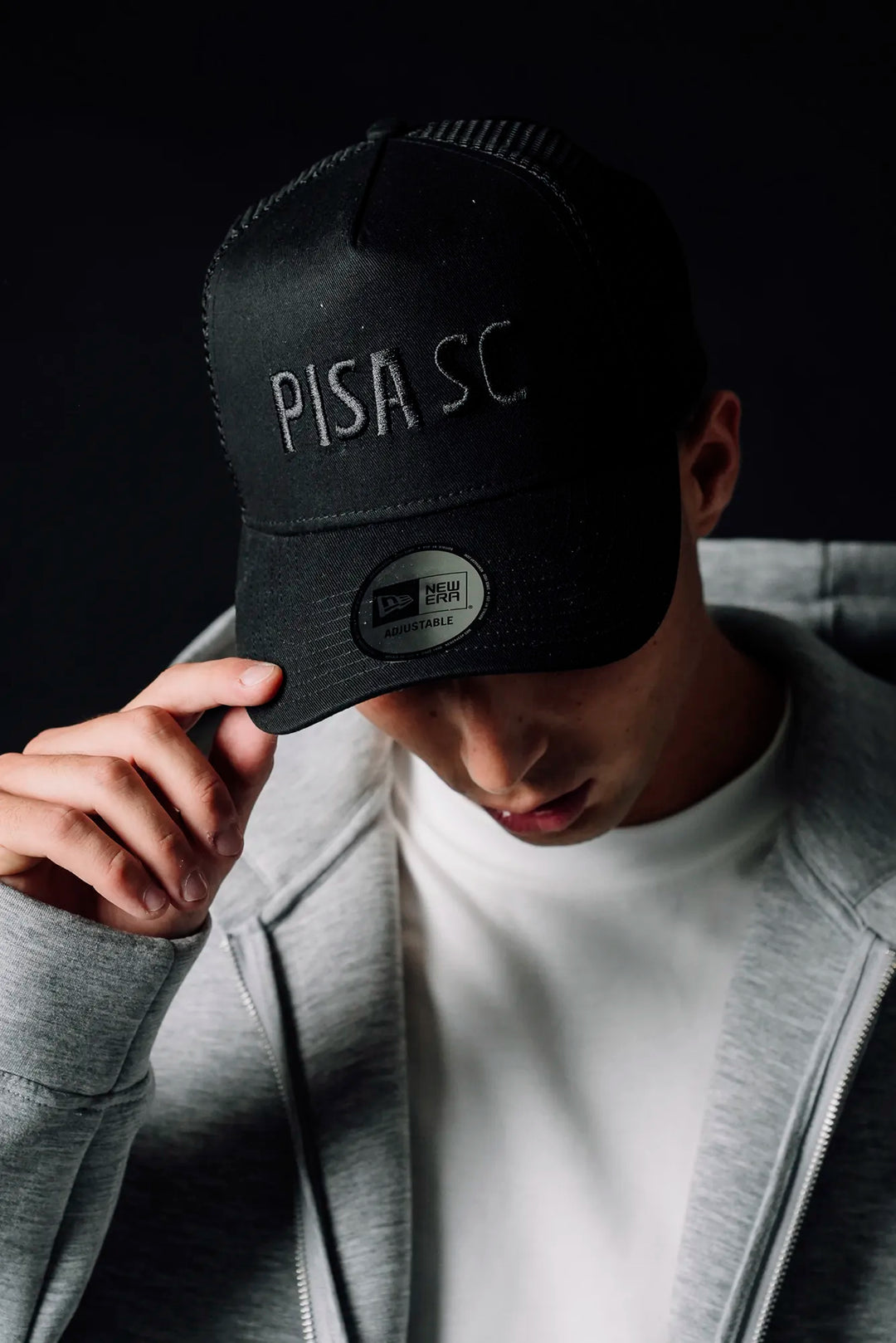 Cappellino Trucker New Era Pisa SC Nero