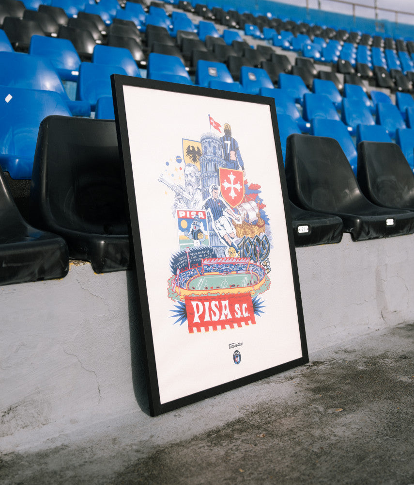 Tacchettee x Pisa Sporting Club - Poster 50x70cm