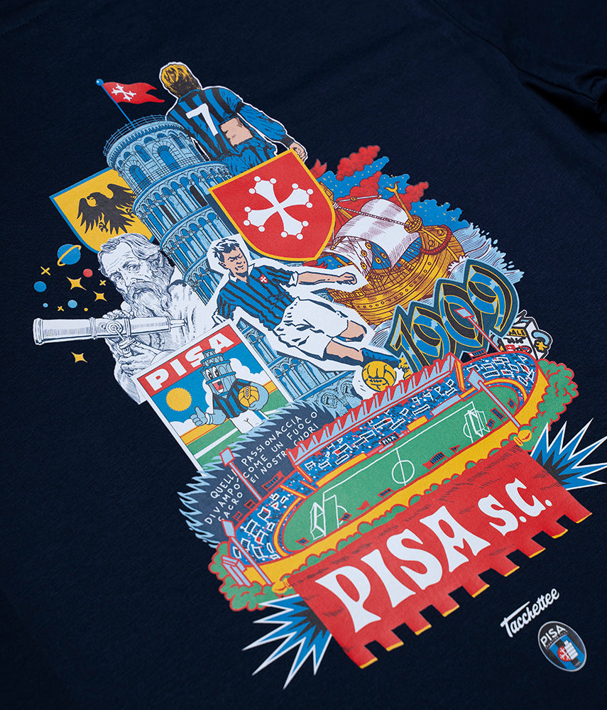 Tacchettee x Pisa Sporting Club - T-Shirt